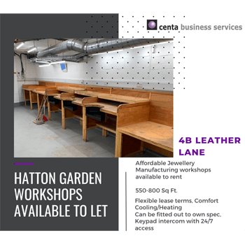 Hatton garden workshop sale